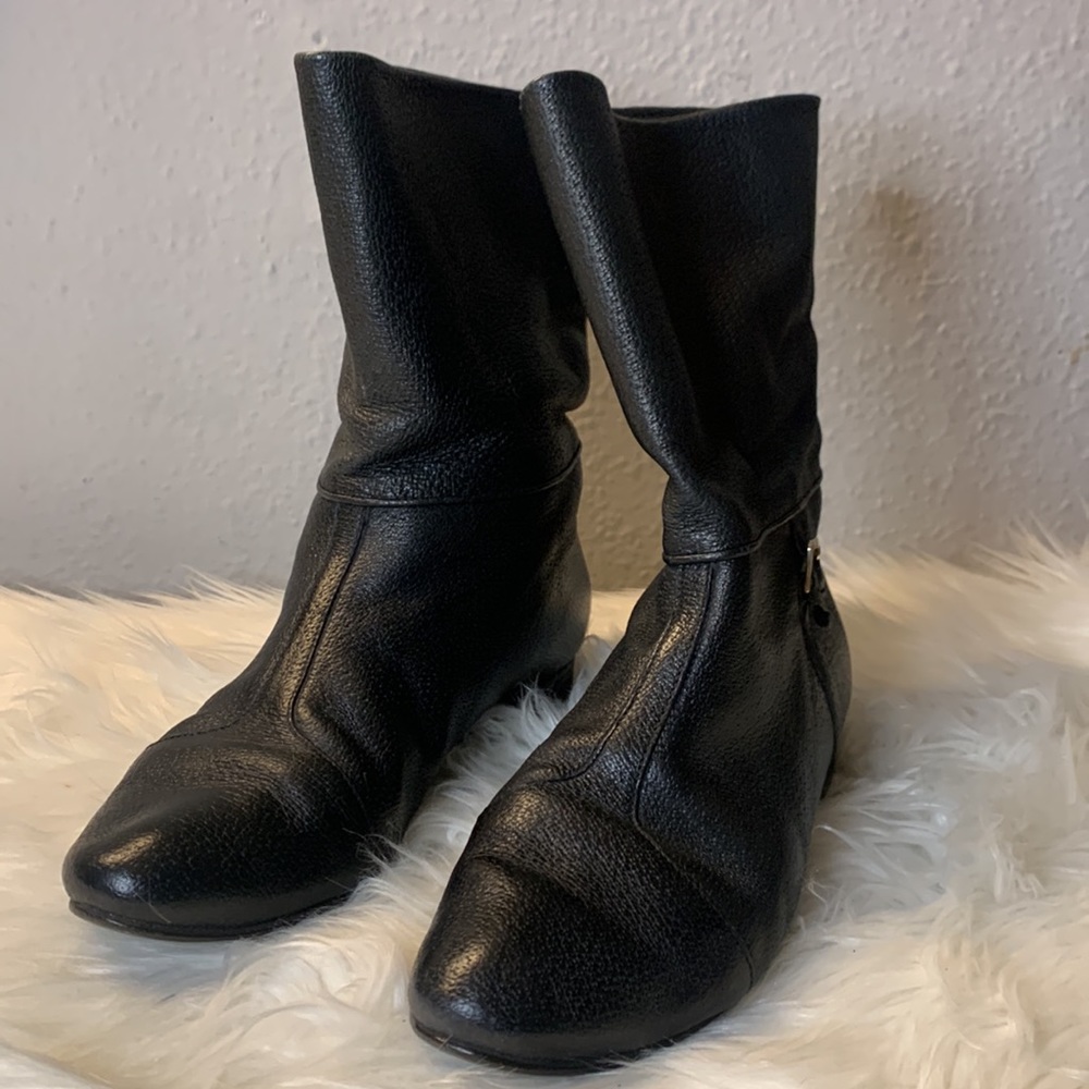 Vintage Black Gucci Boots - Picture 5 of 12